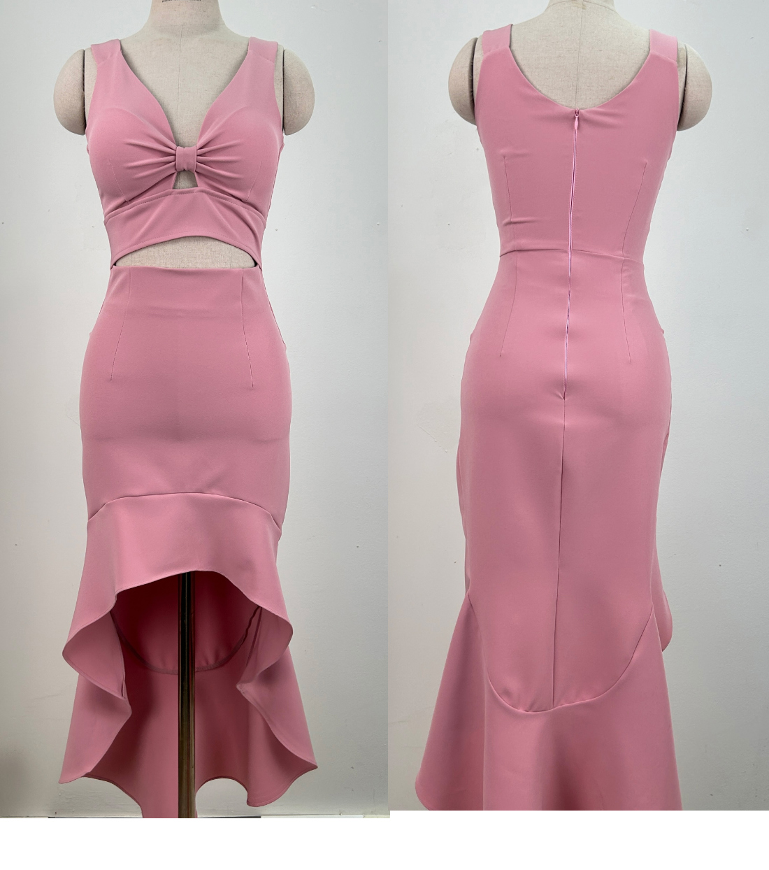 드레스 핑크 색상 이미지-S253L34